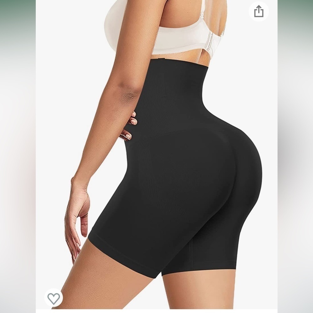 NEW Werena Shapewear Shorts Tummy Control Black Medium NWT